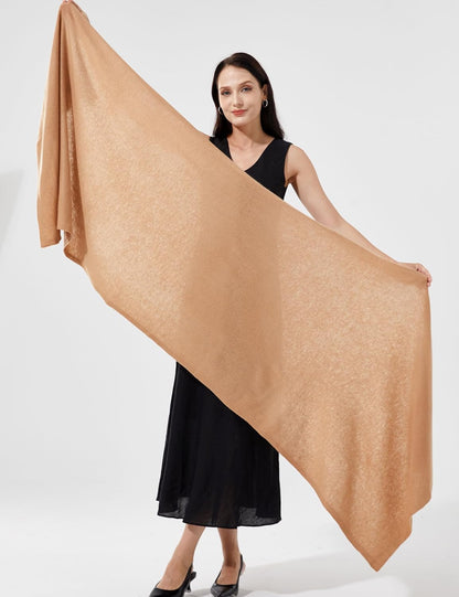 Soft Cashmere Blend Wrap Chic Scarf Stole for Women Wayfarer Travel Extra Large 87"x28" - Colors B