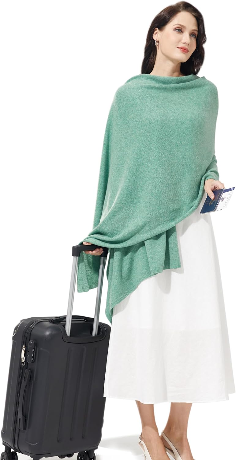 Soft Cashmere Blend Wrap Chic Scarf Stole for Women Wayfarer Travel Extra Large 87"x28" - Colors B