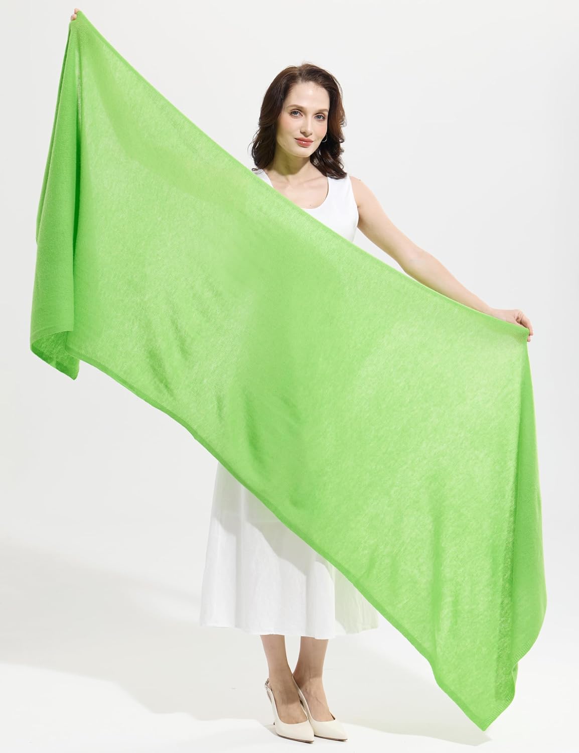 Soft Cashmere Blend Wrap Chic Scarf Stole for Women Wayfarer Travel Extra Large 87"x28" - Colors B