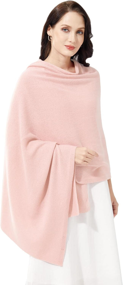 Soft Cashmere Blend Wrap Chic Scarf Stole for Women Wayfarer Travel Extra Large 87"x28" - Colors B