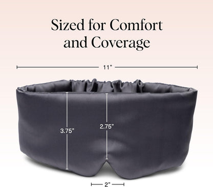 Weighted Satin Sleep Mask | Eye Masks for Sleep - (4.1oz/116g)