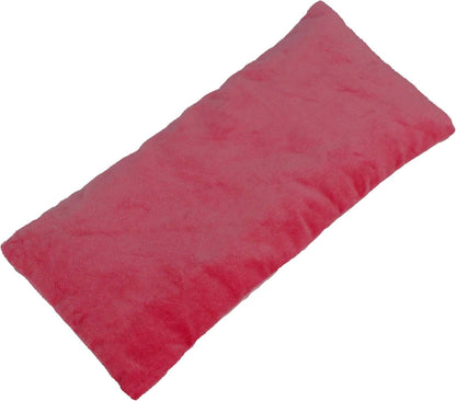 DreamTime Weighted Eye Pillow Mask, Rose Velvet, Microwave or Freeze, Washable, 9.5x4.5 in, for Sleep, Yoga, Meditation, Relaxation