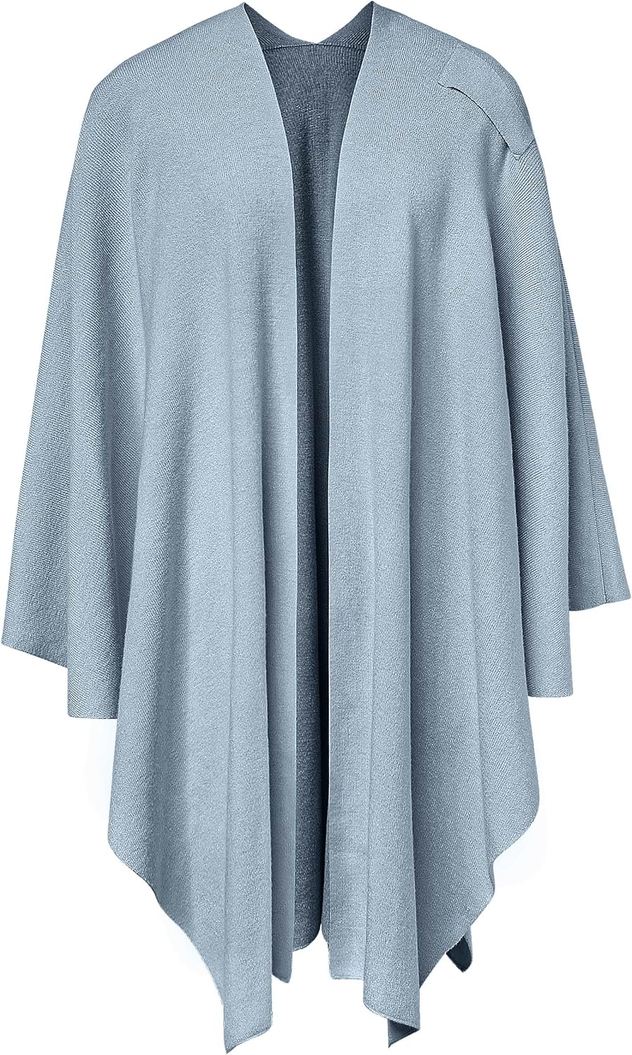 Womens Cross Front Poncho Shawl Wrap Elegant Wedding Formal Gift - Colors A