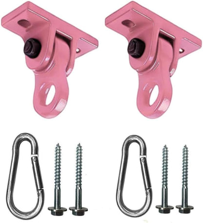 Heavy Duty Blue Swing Hangers Screws Bolts Included Over 5000 lb Capacity Playground Porch Yoga Seat Trapeze Wooden Sets Indoor Outdoor