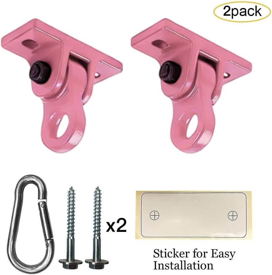 Heavy Duty Blue Swing Hangers Screws Bolts Included Over 5000 lb Capacity Playground Porch Yoga Seat Trapeze Wooden Sets Indoor Outdoor