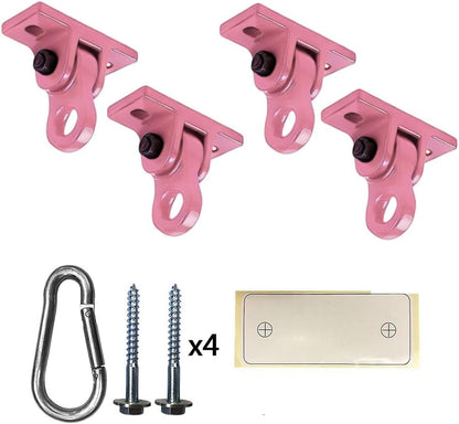 Heavy Duty Blue Swing Hangers Screws Bolts Included Over 5000 lb Capacity Playground Porch Yoga Seat Trapeze Wooden Sets Indoor Outdoor