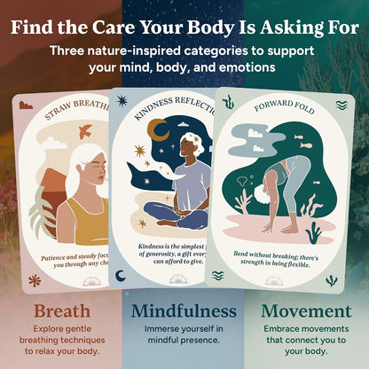 Somatic Therapy Cards - 60 Nervous System Regulation Exercises