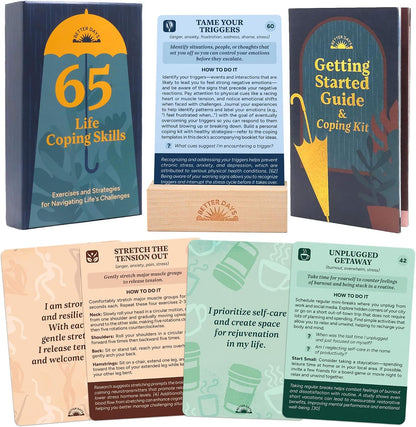 Somatic Therapy Cards - 60 Nervous System Regulation Exercises