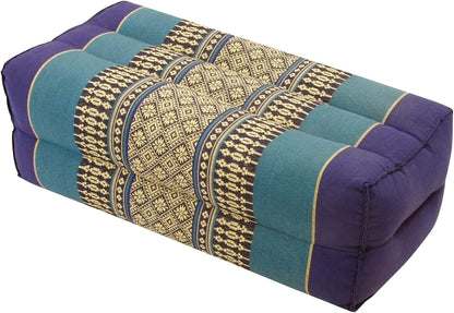 Yoga & Meditation Cushion - Organic Water-Resistant Kapok Filling, Meditation Cushion, Soft Yoga Prop