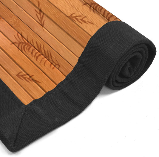 Bamboo Rug - Little Leaf - 4' x 6'