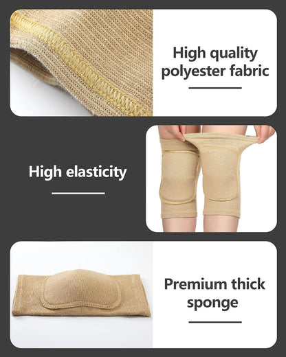 3 Pairs Dance Knee Pads Women Non-Slip
