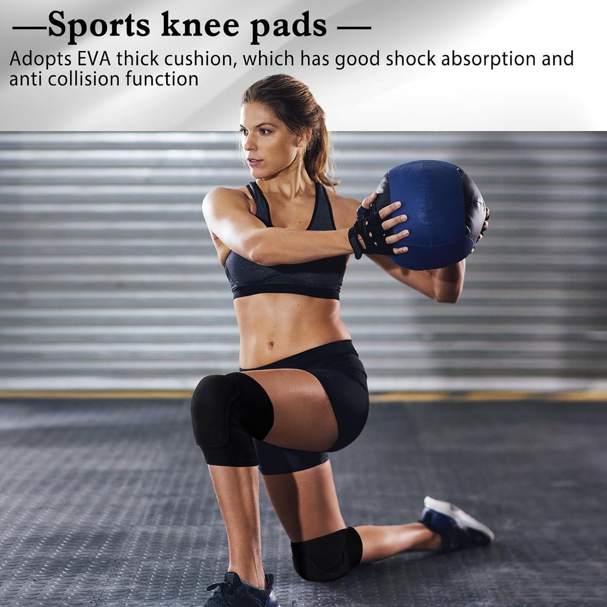 3 Pairs Dance Knee Pads Women Non-Slip