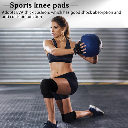 3 Pairs Dance Knee Pads Women Non-Slip