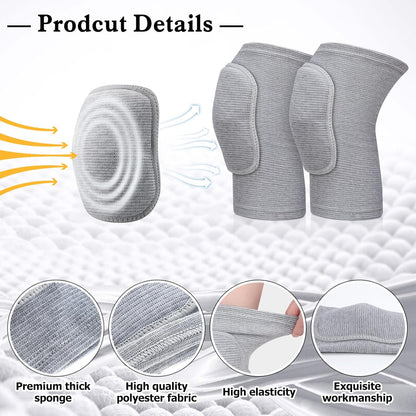 3 Pairs Dance Knee Pads Women Non-Slip