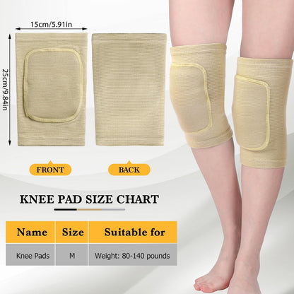 3 Pairs Dance Knee Pads Women Non-Slip