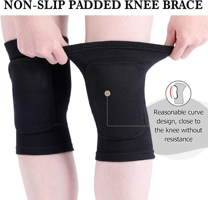 3 Pairs Dance Knee Pads Women Non-Slip