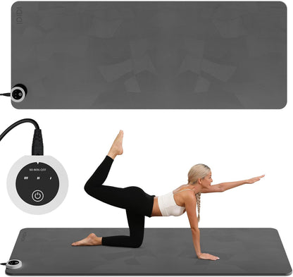 Heating yoga mat, warm yoga pad, more comfortable fitness mat in winter, yoga and meditation bio-mat