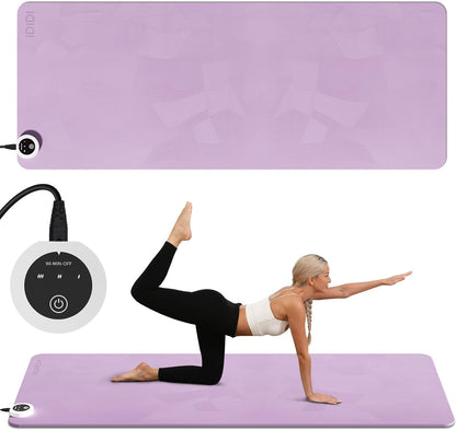 Heating yoga mat, warm yoga pad, more comfortable fitness mat in winter, yoga and meditation bio-mat