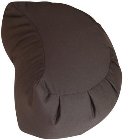 Buckwheat Crescent Zafu Meditation Cushion, Olive