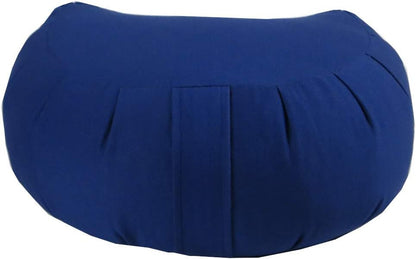 Buckwheat Crescent Zafu Meditation Cushion, Olive