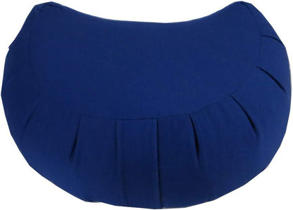 Buckwheat Crescent Zafu Meditation Cushion, Olive