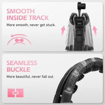 Infinity Fitness Hoop, Weighted Hula Circle for Adults Weight Loss