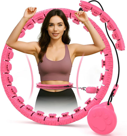 Infinity Fitness Hoop, Weighted Hula Circle for Adults Weight Loss