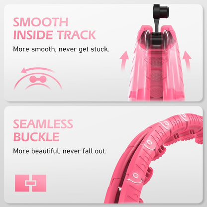 Infinity Fitness Hoop, Weighted Hula Circle for Adults Weight Loss
