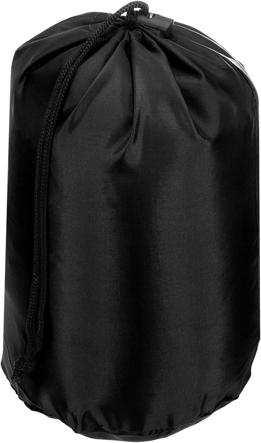 Stuff Sack, Waterproof Outdoor Storage Sack Portable Drawstring Dust Flap Bags Lightweight Sleeping Bag for Camping Hiking Travel