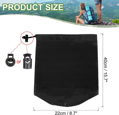 Stuff Sack, Waterproof Outdoor Storage Sack Portable Drawstring Dust Flap Bags Lightweight Sleeping Bag for Camping Hiking Travel