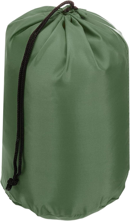 Stuff Sack, Waterproof Outdoor Storage Sack Portable Drawstring Dust Flap Bags Lightweight Sleeping Bag for Camping Hiking Travel
