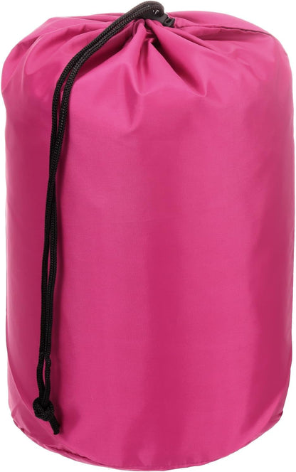 Stuff Sack, Waterproof Outdoor Storage Sack Portable Drawstring Dust Flap Bags Lightweight Sleeping Bag for Camping Hiking Travel