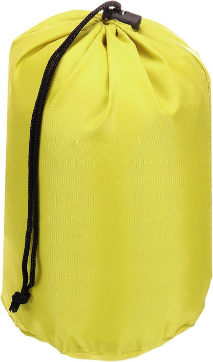 Stuff Sack, Waterproof Outdoor Storage Sack Portable Drawstring Dust Flap Bags Lightweight Sleeping Bag for Camping Hiking Travel