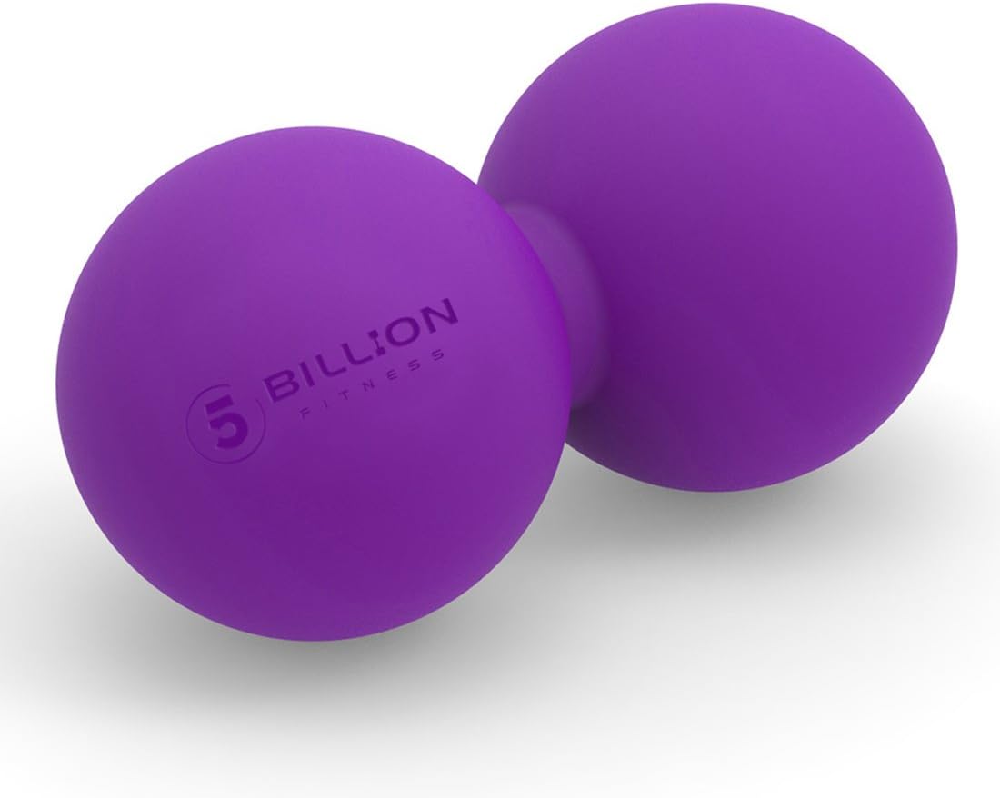 Peanut Massage Ball - Double Lacrosse Massage Ball & Mobility Ball for Physical Therapy - Deep Tissue Massage Tool for Myofascial Release, Muscle Relaxer, Acupoint Massage