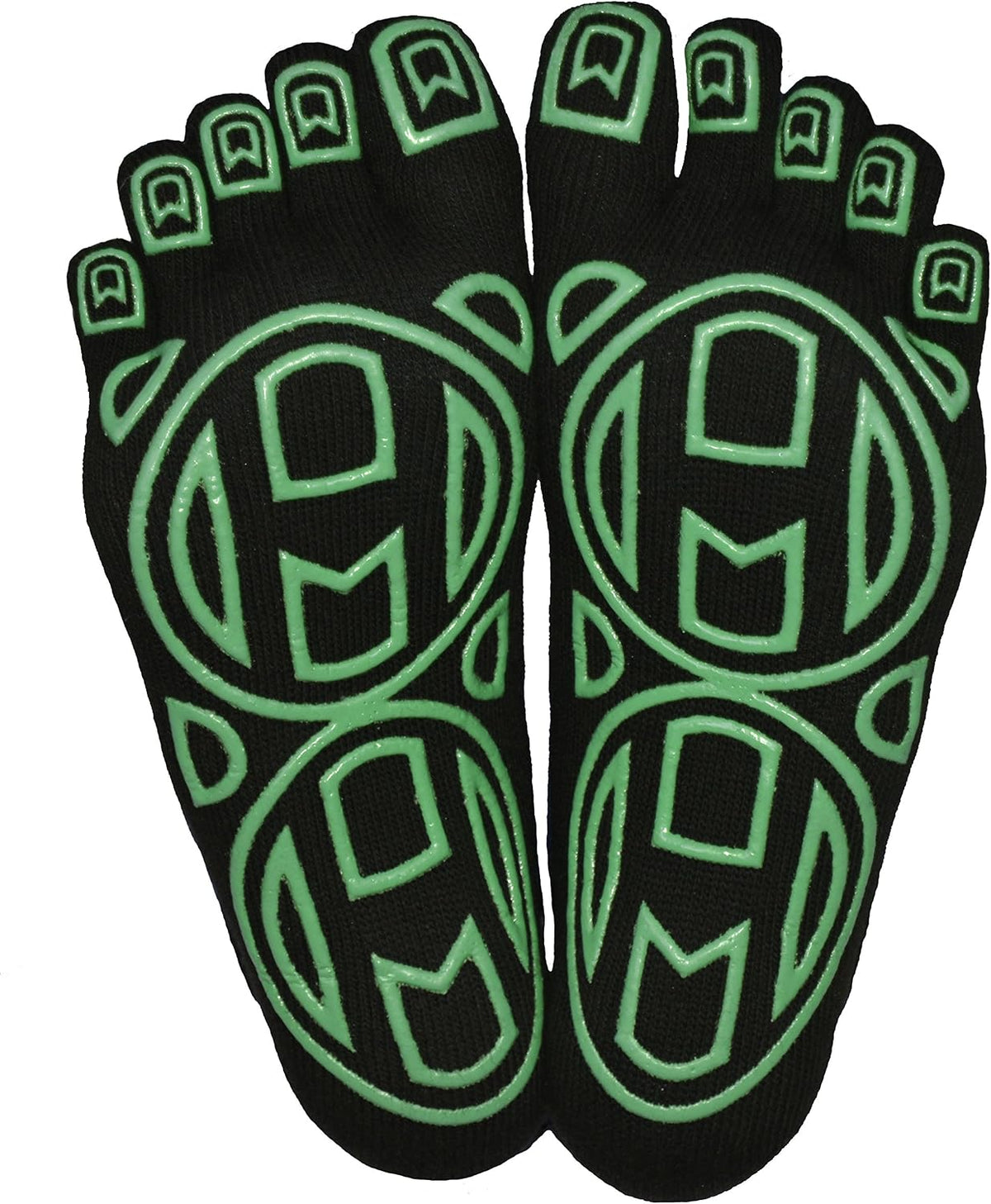 5-Toe Exercise Barefoot Feel Yoga Socks With Full Grip