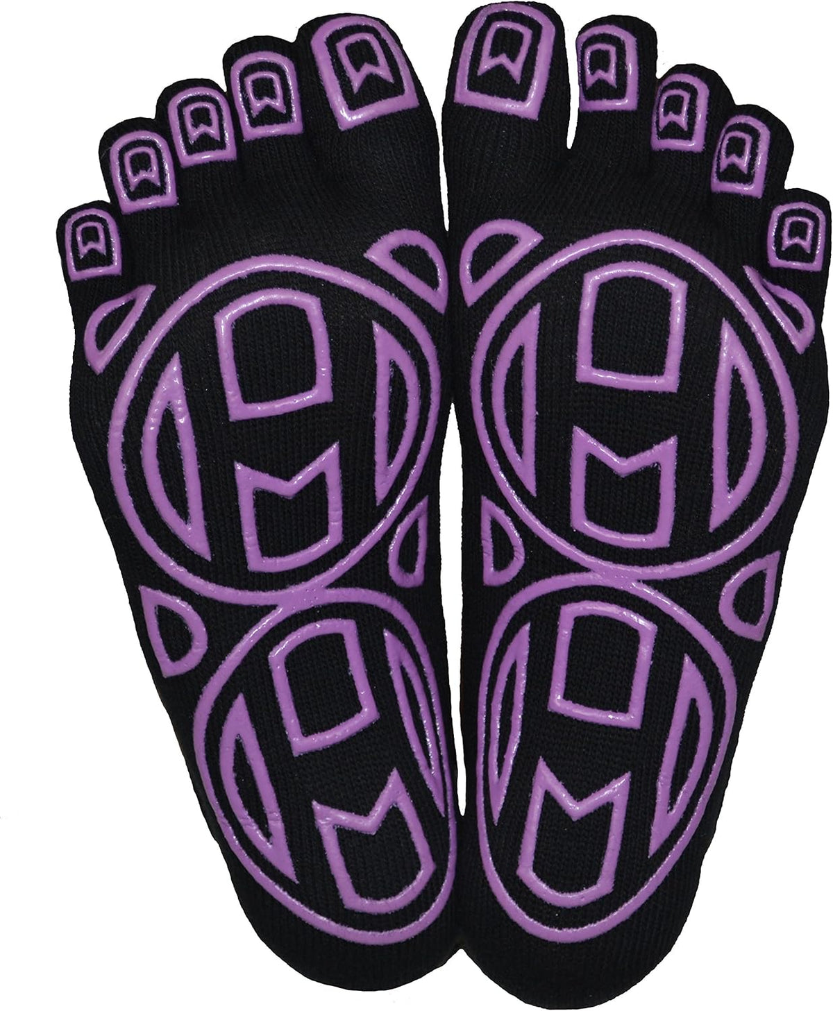 5-Toe Exercise Barefoot Feel Yoga Socks With Full Grip