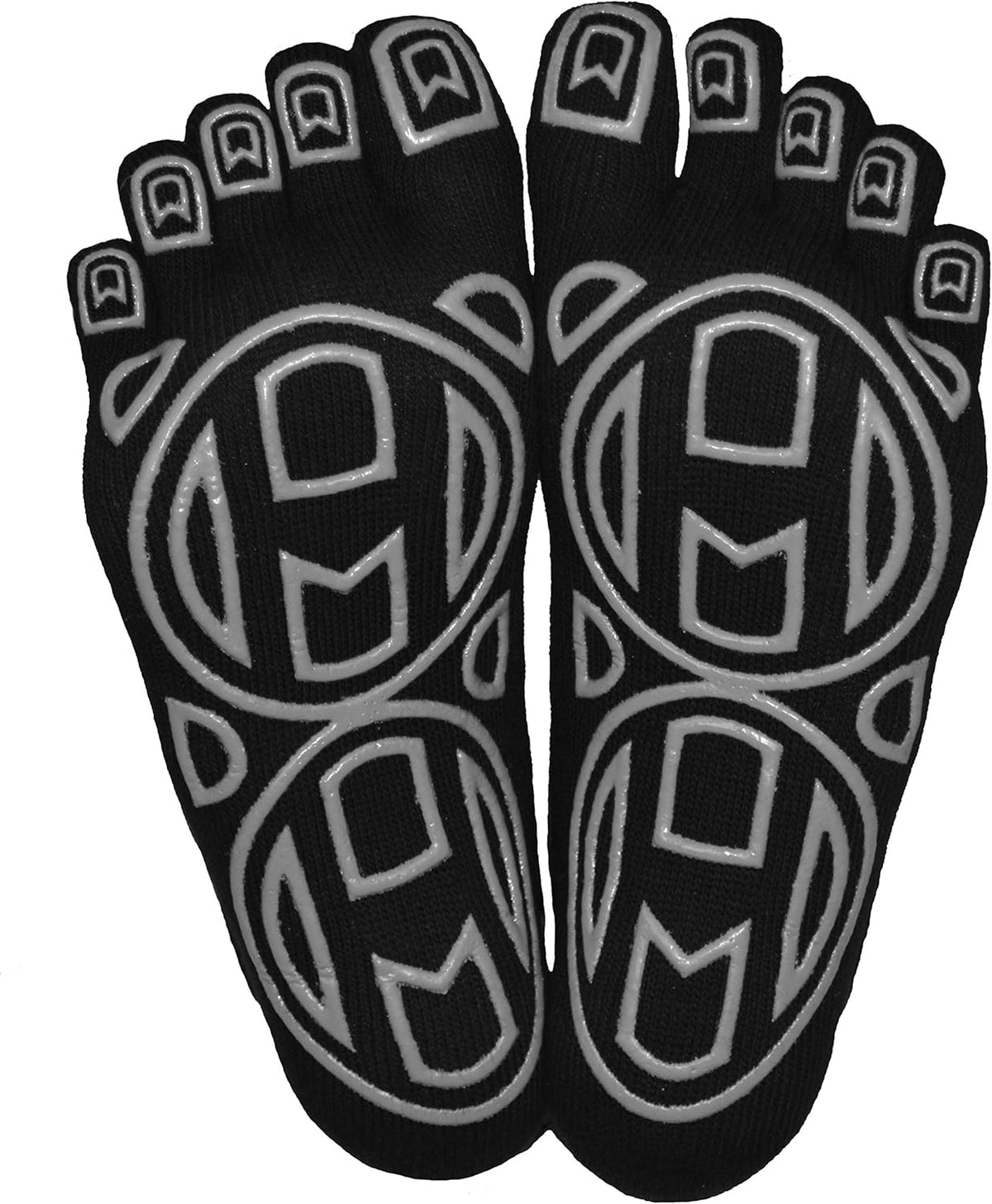 5-Toe Exercise Barefoot Feel Yoga Socks With Full Grip