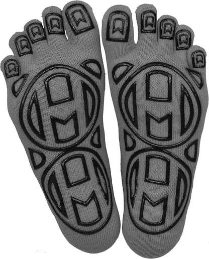 5-Toe Exercise Barefoot Feel Yoga Socks With Full Grip