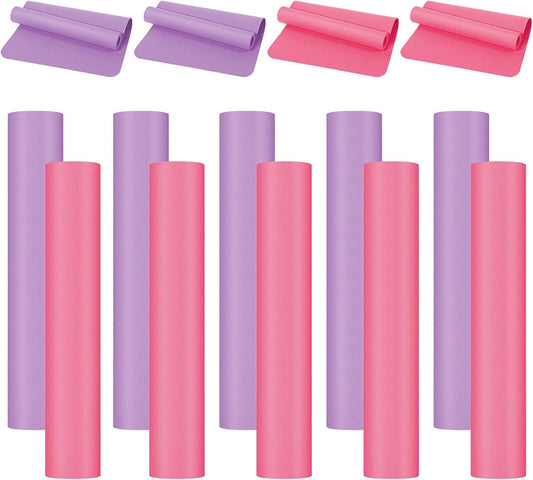 10 Pack Yoga Mat Bulk 68'' x 24'' x 4mm Thick Yoga Mat
