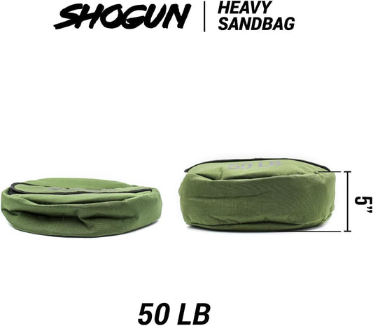 Shogun Sandbags for Working Out – Heavy Duty Workout Sandbag for Weight Training, Cross Training, Strongman, Fitness & Military Use – Adjustable Exercise Sand Bags for Full Body Training
