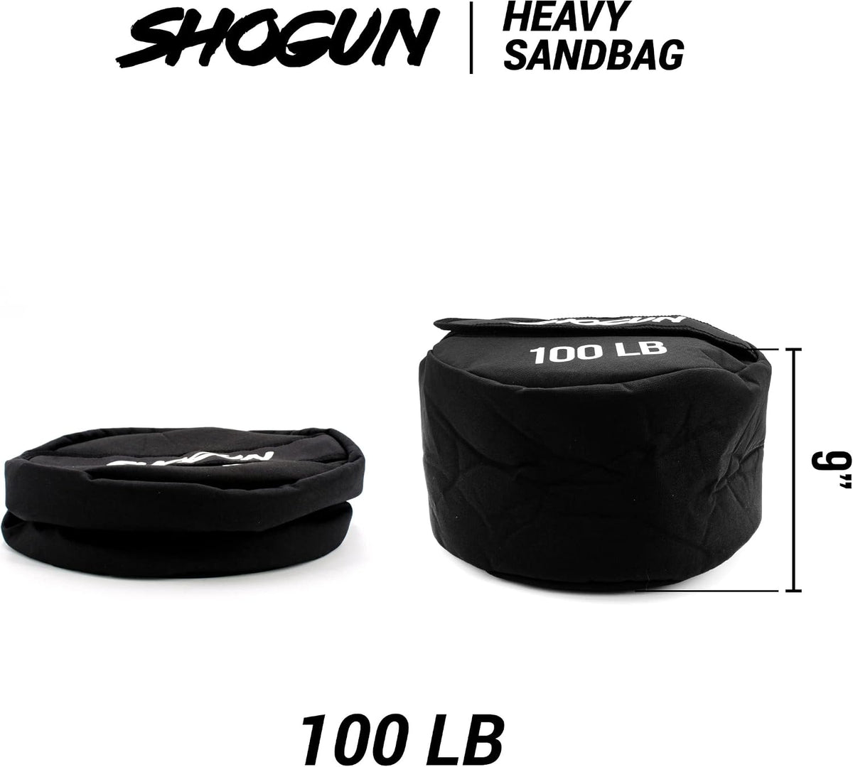 Shogun Sandbags for Working Out – Heavy Duty Workout Sandbag for Weight Training, Cross Training, Strongman, Fitness & Military Use – Adjustable Exercise Sand Bags for Full Body Training