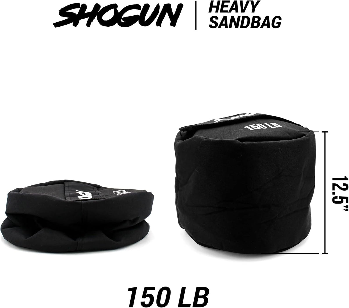 Shogun Sandbags for Working Out – Heavy Duty Workout Sandbag for Weight Training, Cross Training, Strongman, Fitness & Military Use – Adjustable Exercise Sand Bags for Full Body Training
