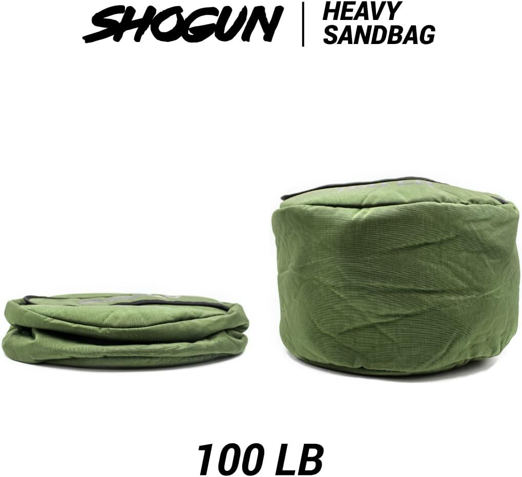 Shogun Sandbags for Working Out – Heavy Duty Workout Sandbag for Weight Training, Cross Training, Strongman, Fitness & Military Use – Adjustable Exercise Sand Bags for Full Body Training