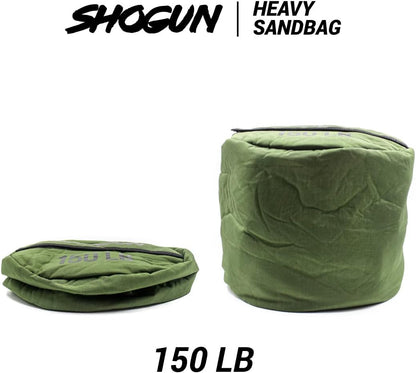 Shogun Sandbags for Working Out – Heavy Duty Workout Sandbag for Weight Training, Cross Training, Strongman, Fitness & Military Use – Adjustable Exercise Sand Bags for Full Body Training