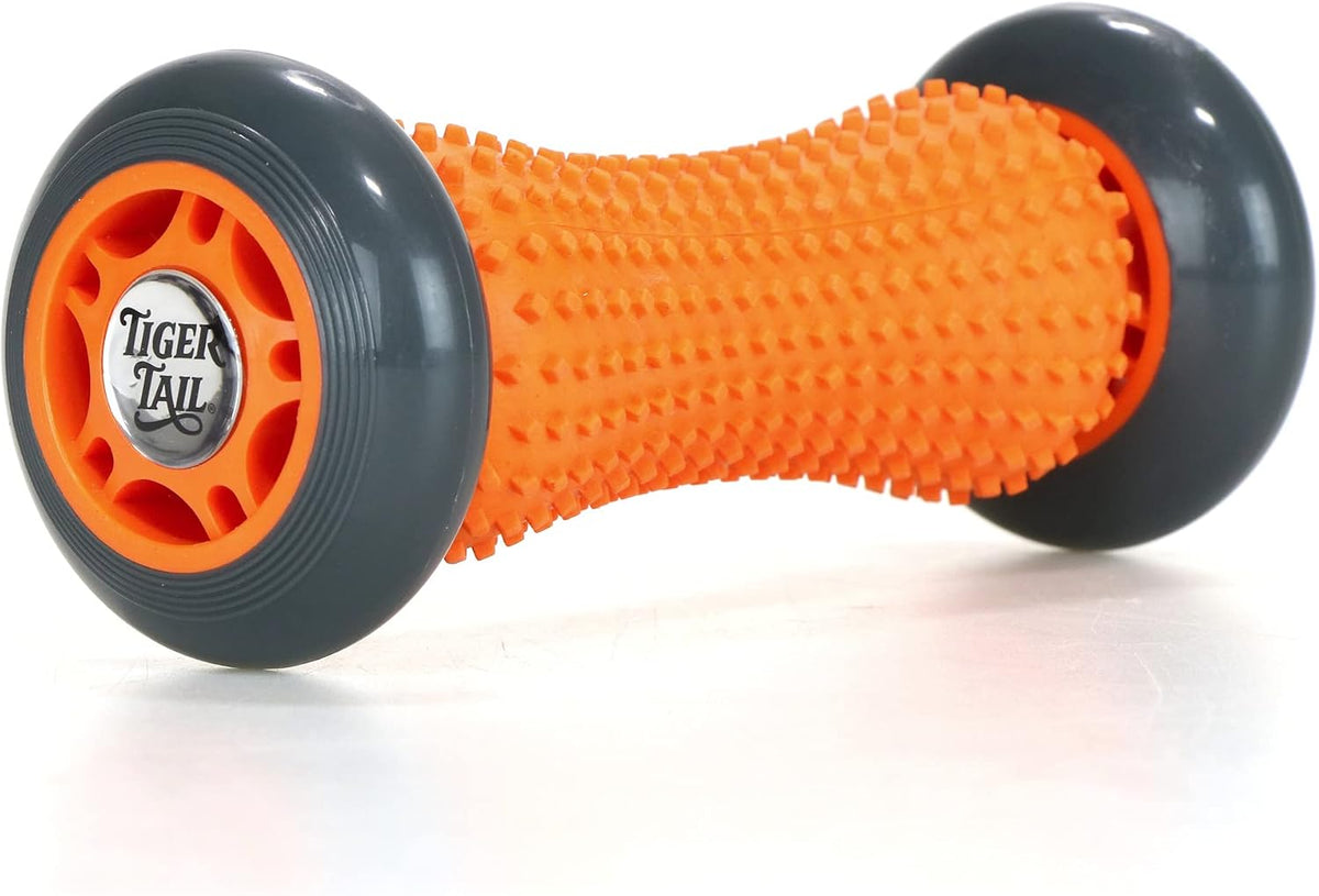 Tiger Tail Footsie Foot Massage Roller Tool, Stretch Sore Foot Muscles, Relieve Plantar Fasciitis, Increase Circulation, and Soothe Cramping
