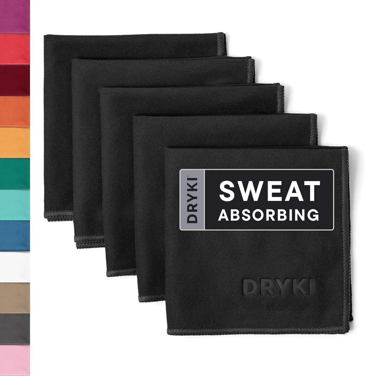 Pocket-Sized Sweat Towels - Original Sweat Absorbing Handkerchiefs