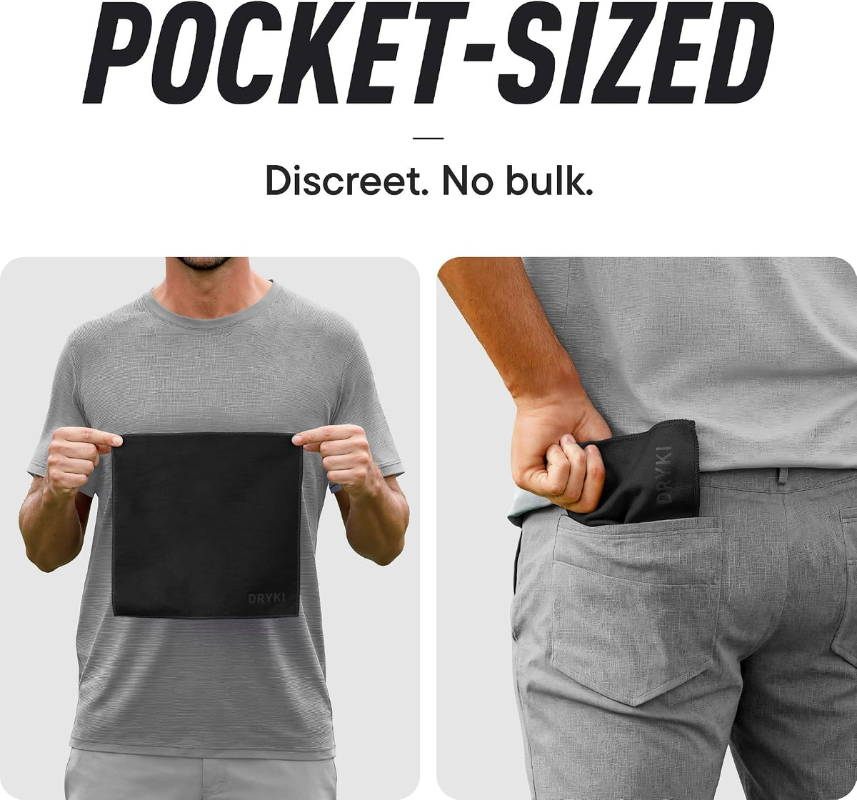 Pocket-Sized Sweat Towels - Original Sweat Absorbing Handkerchiefs