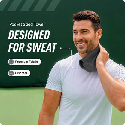 Pocket-Sized Sweat Towels - Original Sweat Absorbing Handkerchiefs