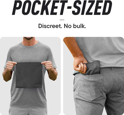 Pocket-Sized Sweat Towels - Original Sweat Absorbing Handkerchiefs