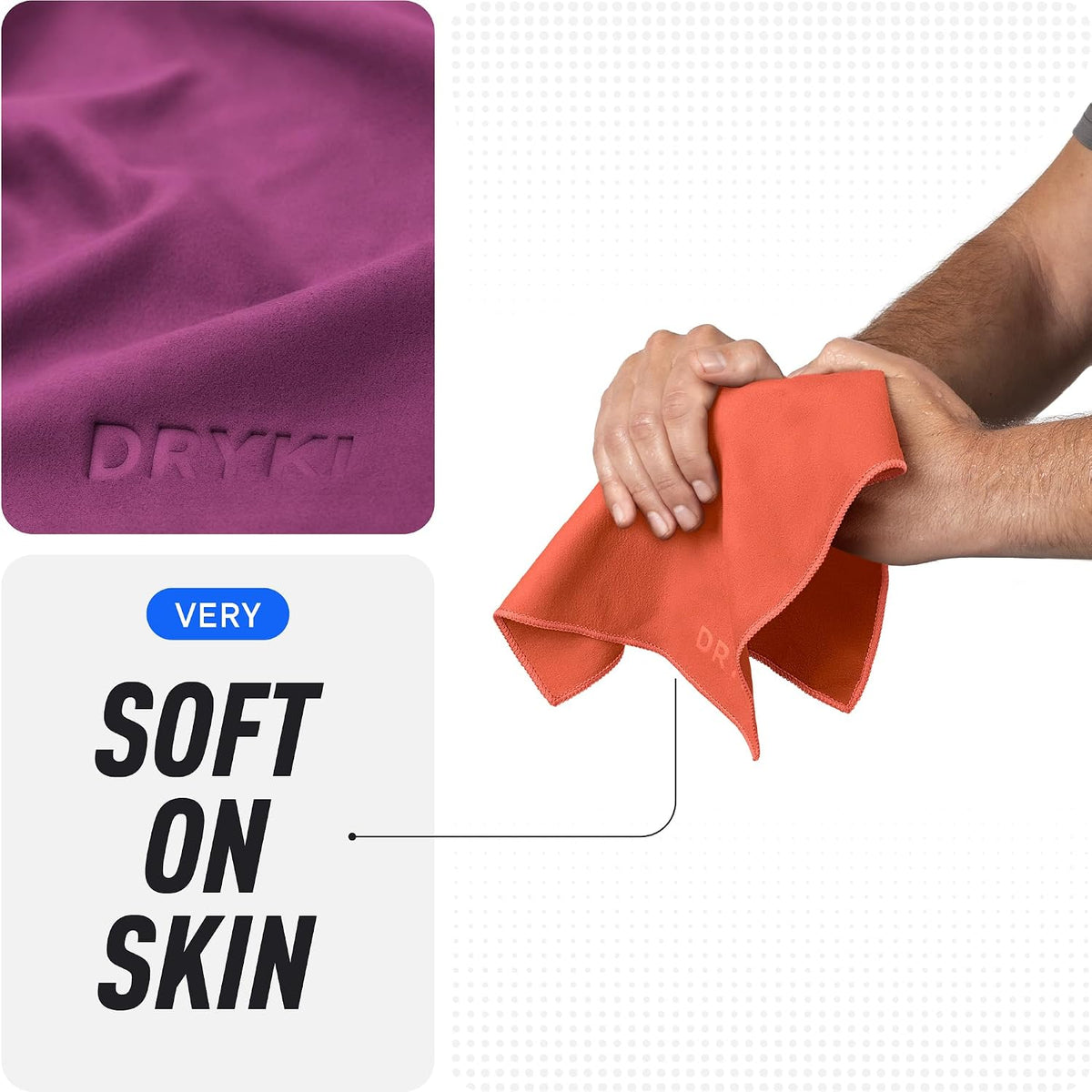 Pocket-Sized Sweat Towels - Original Sweat Absorbing Handkerchiefs